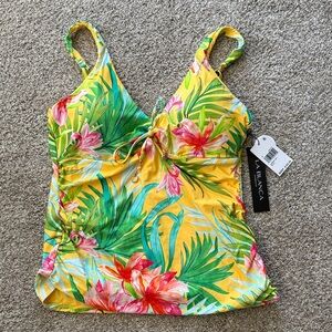 La Blanca Tropical Yellow Tankini